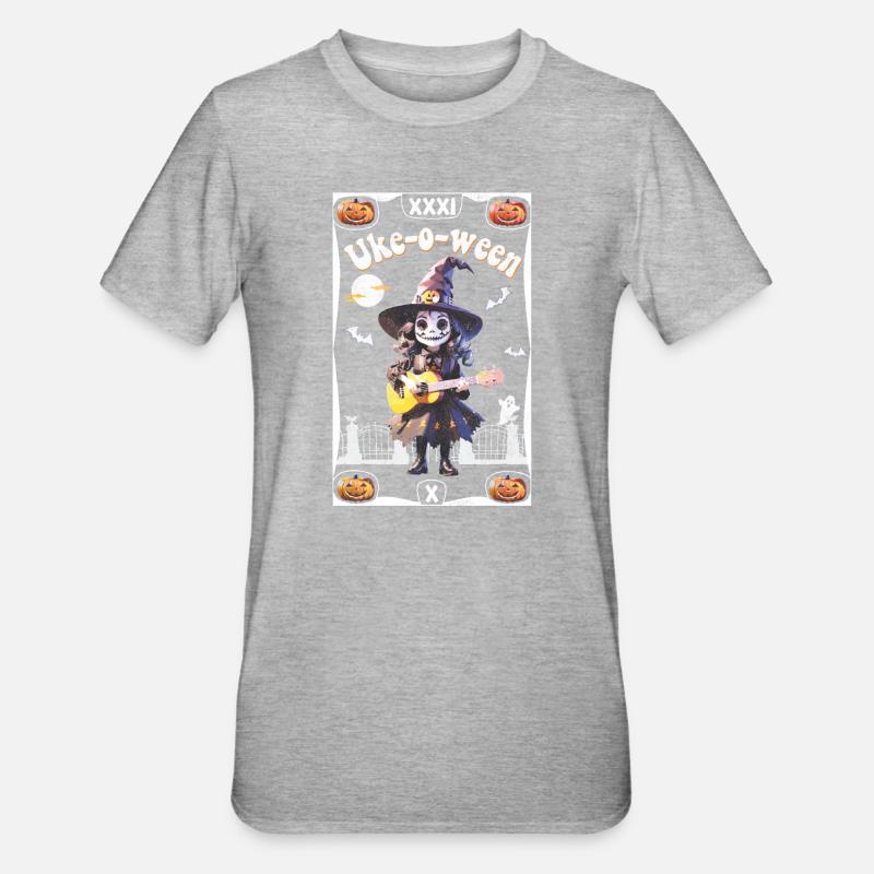 Uke-o-ween Taro Map - Unisex Polycotton T-Shirt - undefined