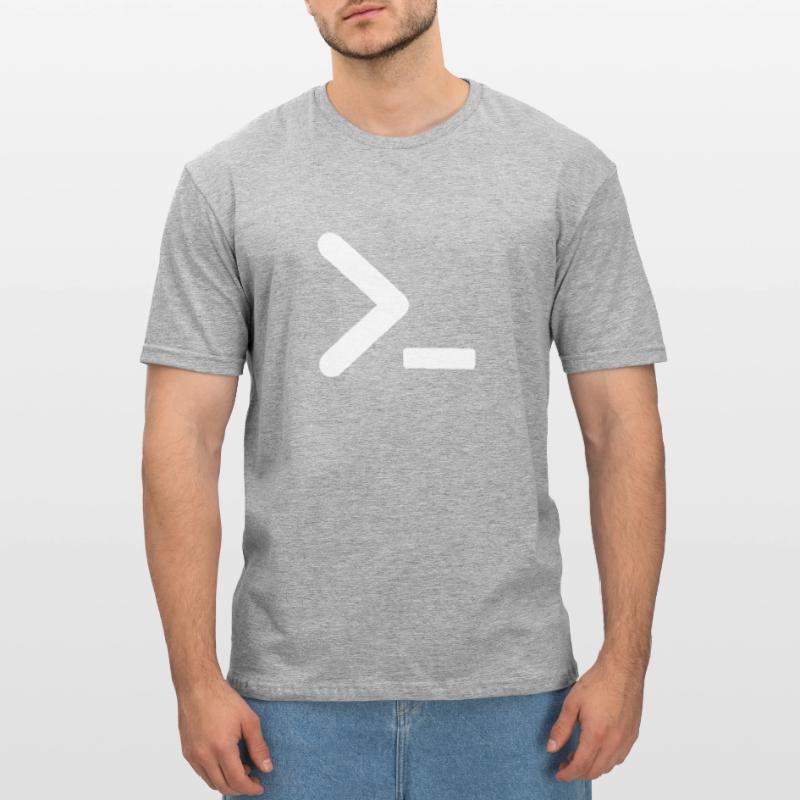 >_ invite du programme du système d’exploitation T-shirt polycoton Unisexe