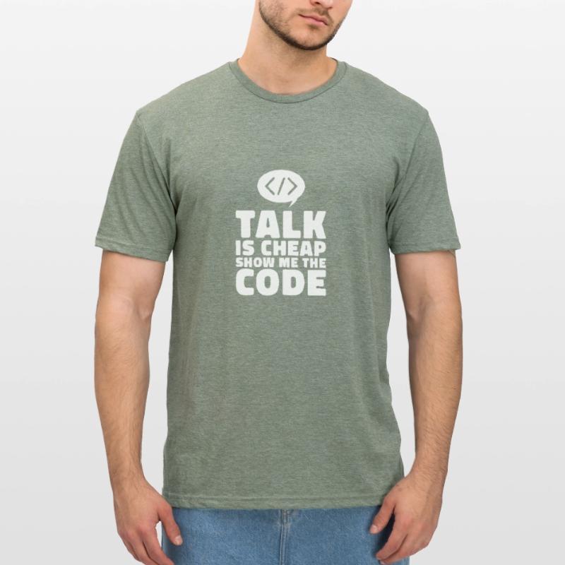 Programmierer Coder Software Entwickler Unisex Polycotton T-Shirt