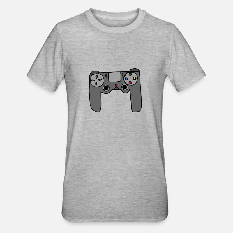 Controller - Unisex Polycotton T-Shirt - heather grey