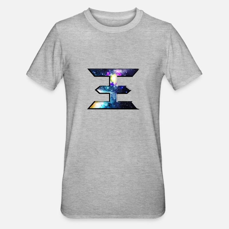 Electroniker's (Galaxy) 3D - Unisex Polycotton T-Shirt - Grau meliert