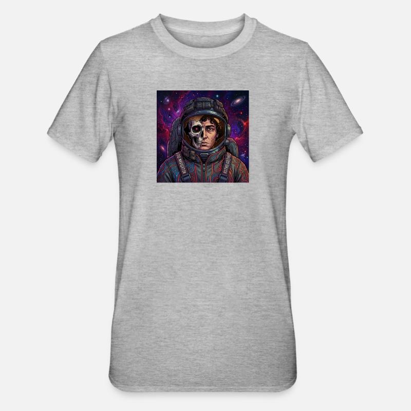Morts dans l’espace - T-shirt polycoton Unisexe - gris chiné