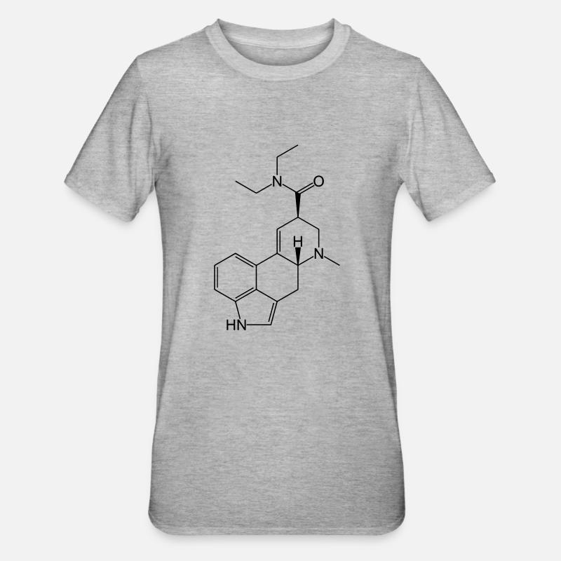 lsd - T-shirt polycoton Unisexe - gris chiné