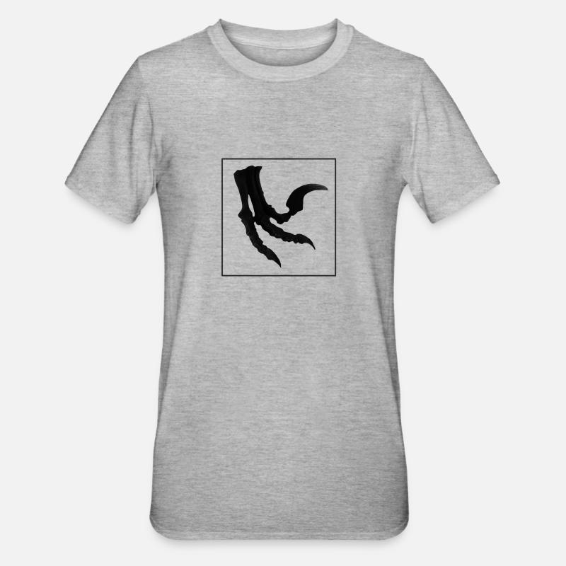Griffe d’Utharaptor - T-shirt polycoton Unisexe - gris chiné