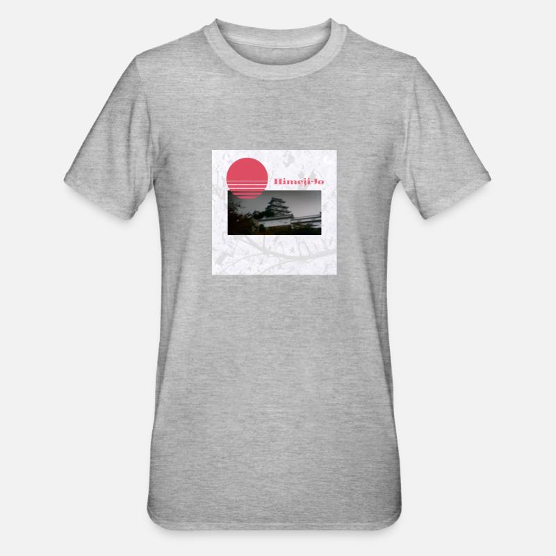 Himejidec - Unisex Polycotton T-Shirt - heather grey