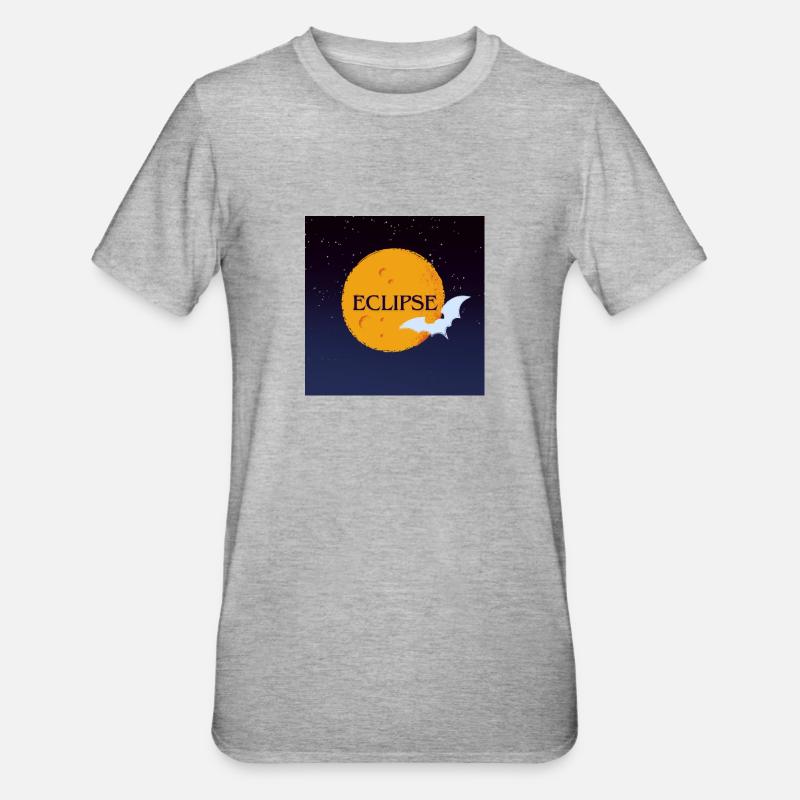 Éclipse - T-shirt polycoton Unisexe - gris chiné