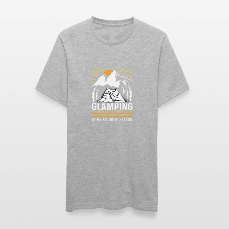 Meine lieblingsjahreszeit Explorer oder Backpacker Unisex Polycotton T-Shirt