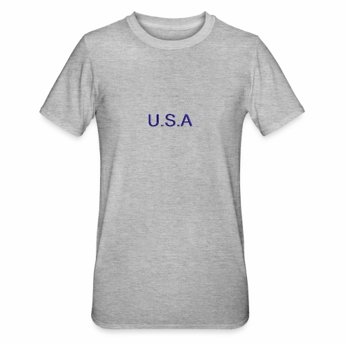 USA LOGO - T-shirt polycoton Unisexe