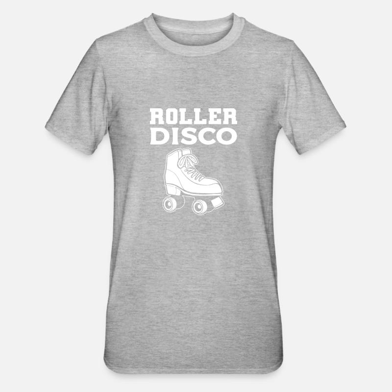 Roll disco Hobbyist Cadeau - T-shirt polycoton Unisexe - gris chiné