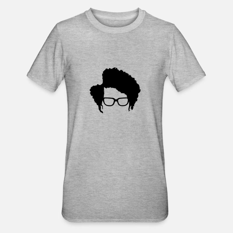 Moss IT-Crowd - T-shirt polycoton Unisexe - gris chiné