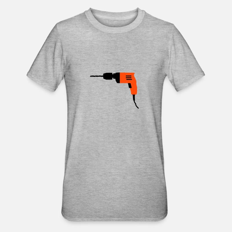 tool - Unisex Polycotton T-Shirt - heather grey