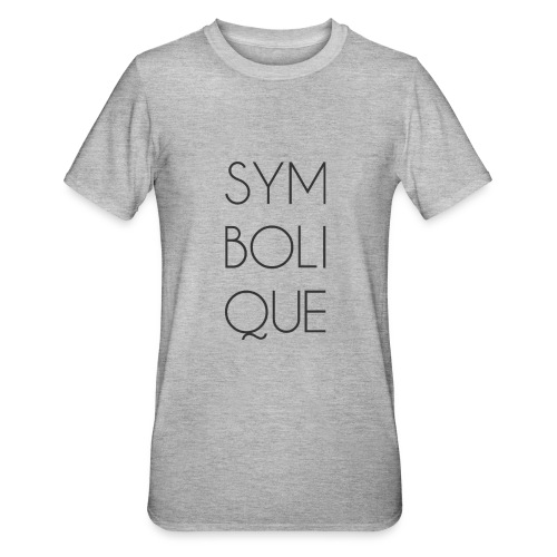 Symbolique - T-shirt polycoton Unisexe