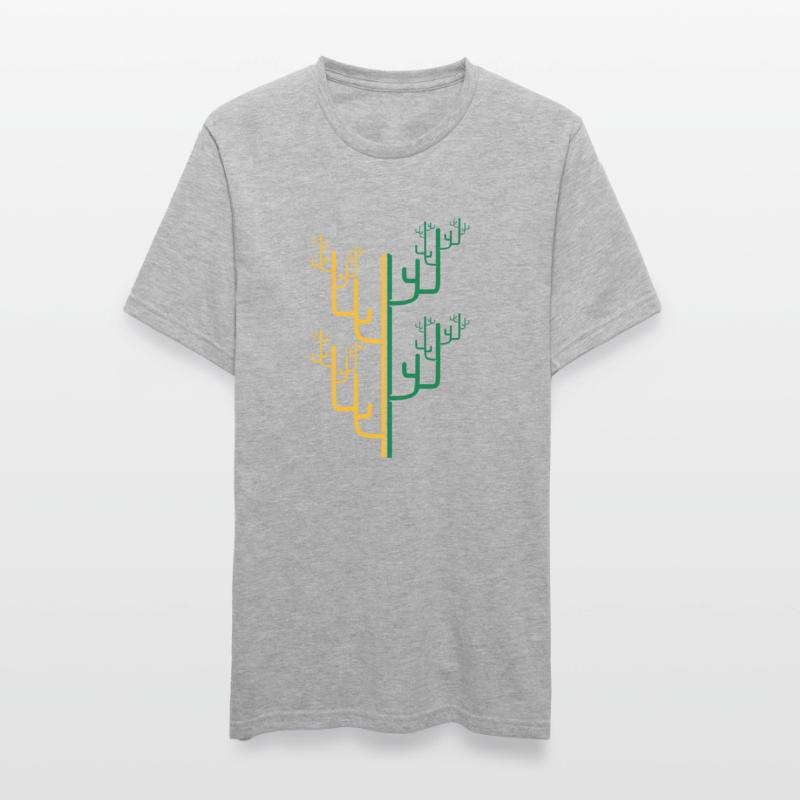 branches d'art refroidissent modèle de conception T-shirt polycoton Unisexe