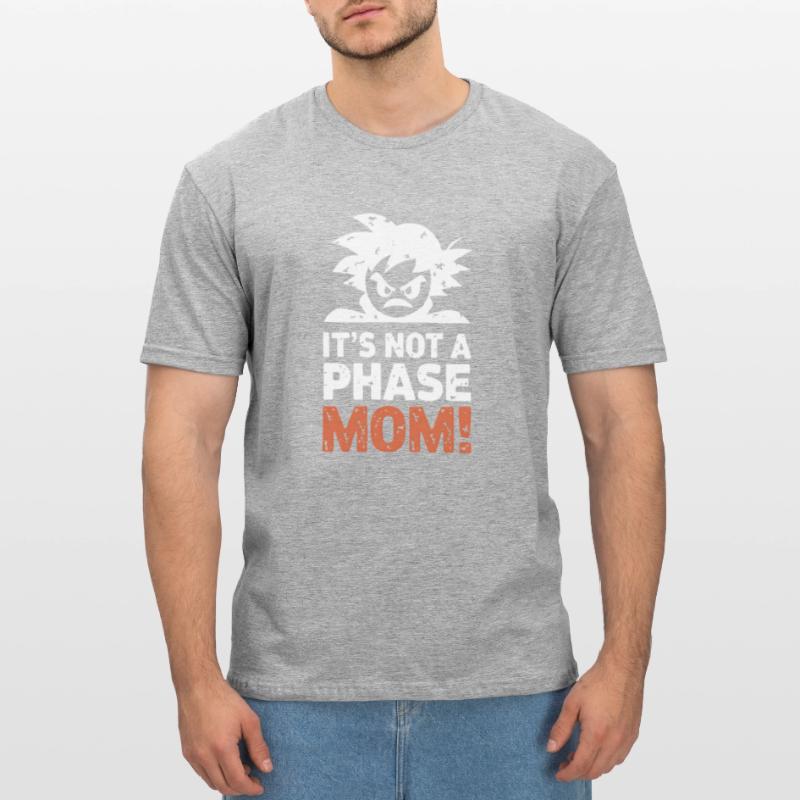 It's not a phase mom! Emo Goth Alternative Unisex Polycotton T-Shirt