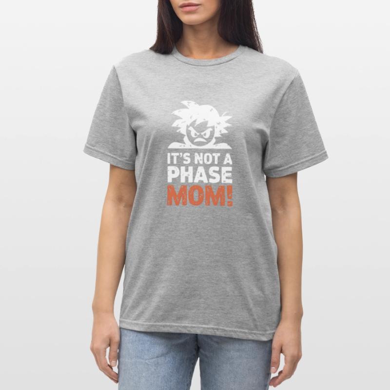 It's not a phase mom! Emo Goth Alternative Unisex Polycotton T-Shirt