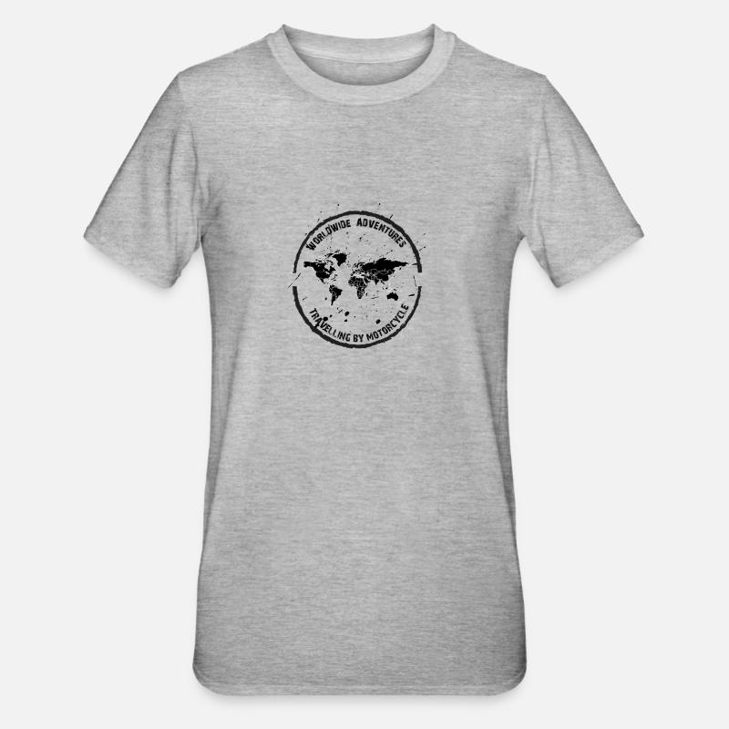 Der Adventure Pullover - Unisex Polycotton T-Shirt - Grau meliert