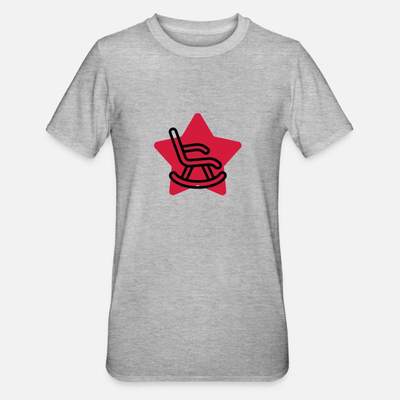 retraite / retraité / retraitée / pension - T-shirt polycoton Unisexe - gris chiné