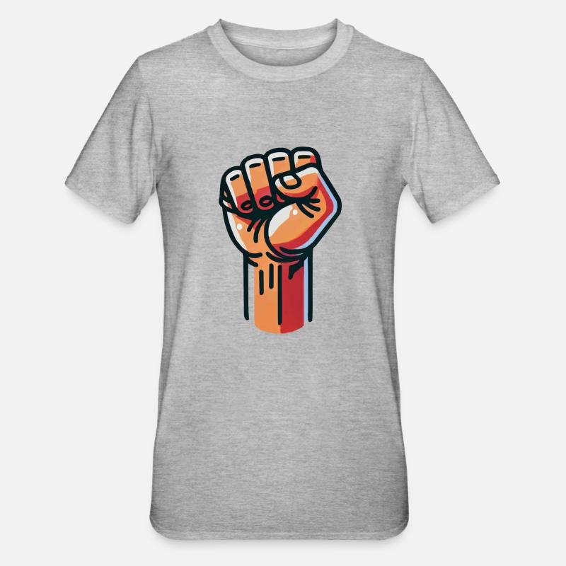 Faust Bande dessinée - T-shirt polycoton Unisexe - gris chiné