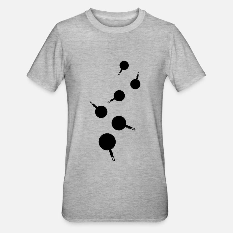 Chef de cuisine Pan - T-shirt polycoton Unisexe - gris chiné