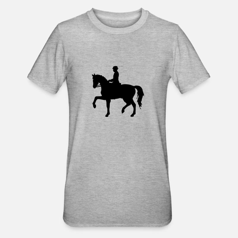 Passage Man - Unisex Polycotton T-Shirt - Grau meliert