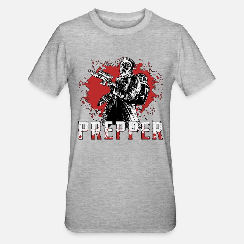 Prepper Survival Apocalypse Survival Gift Idea - Maglietta unisex, mix cotone e poliestere - undefined