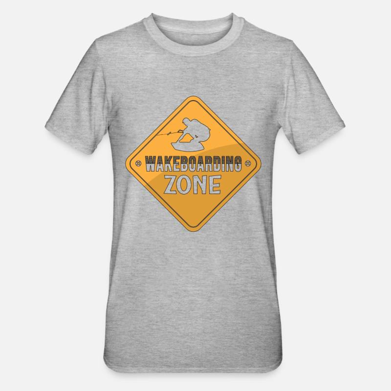 Wakeboarder Wakeboard Wakeboard Wakeing Cadeau - T-shirt polycoton Unisexe - undefined