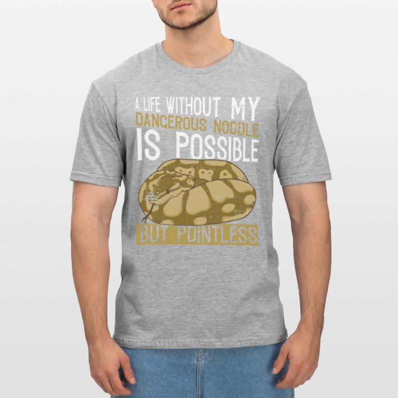 Banane Ballpython Königspython Unisex Polycotton T-Shirt