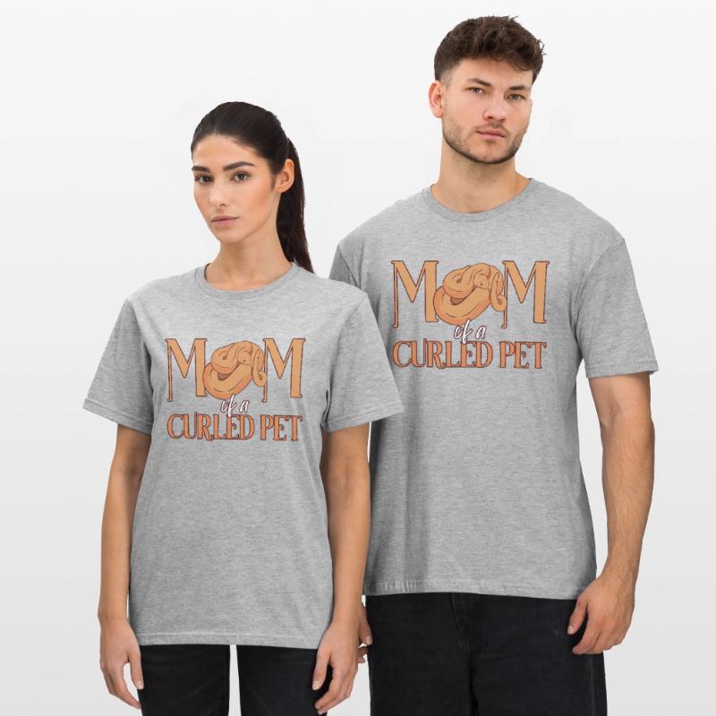Königspython Mutter Banana Ball Python Mama T-shirt polycoton Unisexe