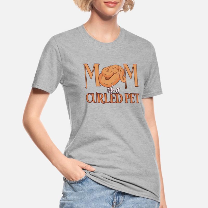 Königspython Mutter Banana Ball Python Mama T-shirt polycoton Unisexe