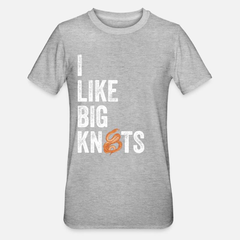 Königspython Ball Python - Unisex Polycotton T-Shirt - heather grey