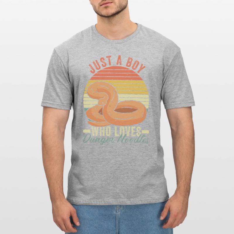 Königspython Banana Ball Python Dangerous Noodle Unisex Polycotton T-Shirt