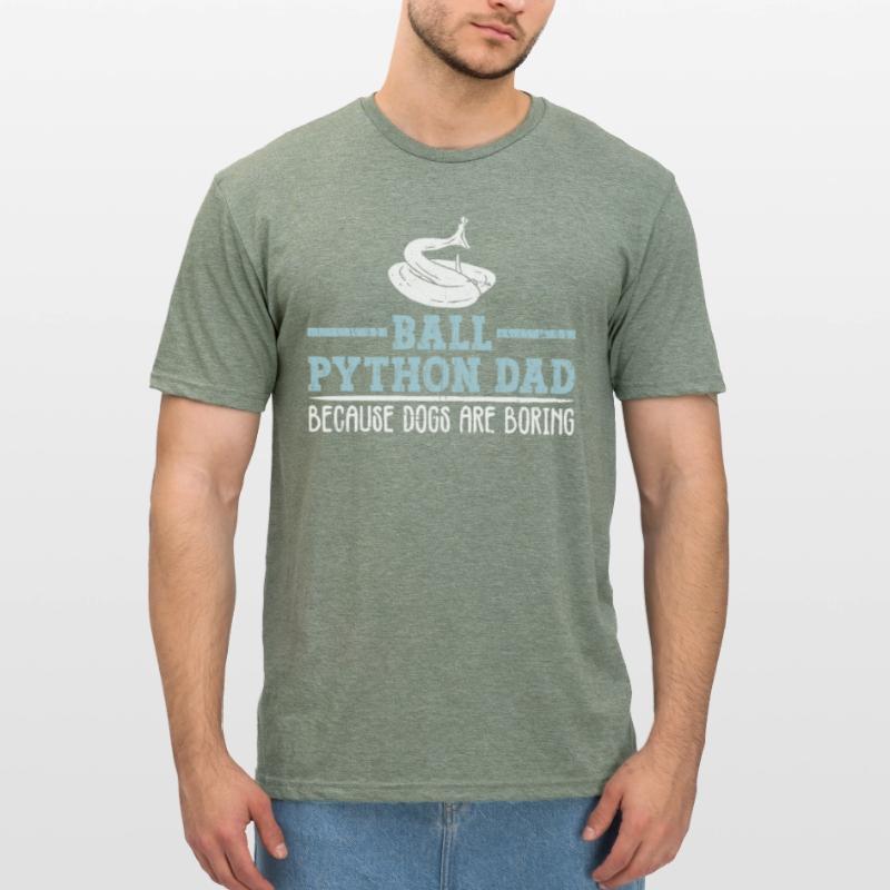 Königspython Papa Königspython Banana Ball Python Unisex Polycotton T-Shirt