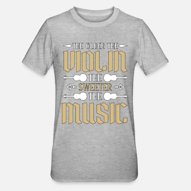 Violon L’ancien Le violoniste - T-shirt polycoton Unisexe - undefined