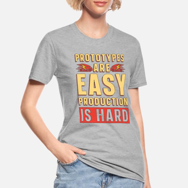 Artificial Intelligence Prototypes Are Easy Robots Unisex Polycotton T-Shirt