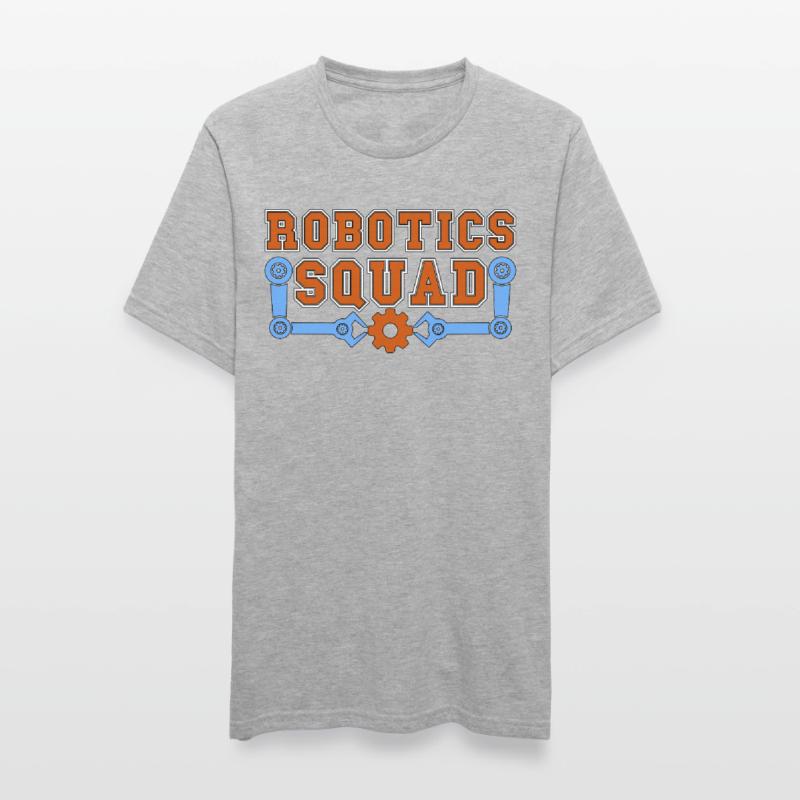 Robotics Squad Automation Robots Robotics Engineer Unisex Polycotton T-Shirt