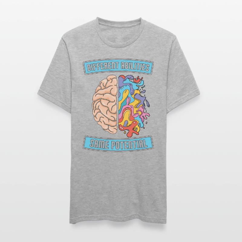 IEP Different Abilities Same Potential Educator Unisex Polycotton T-Shirt
