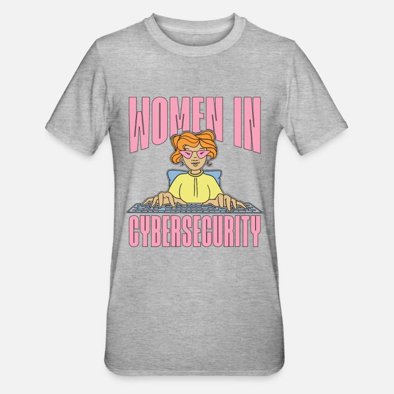 Cybersecurity Women In Cybersecurity Programming - Unisex Polycotton T-Shirt - undefined