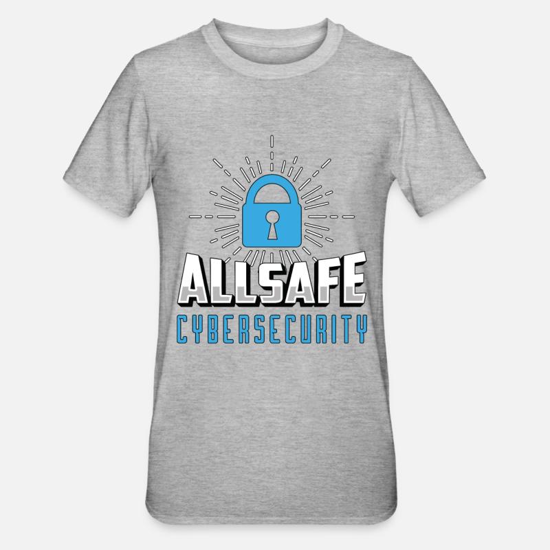 Cybersecurity Allsafe Cybersecurity Programmer - Unisex Polycotton T-Shirt - undefined