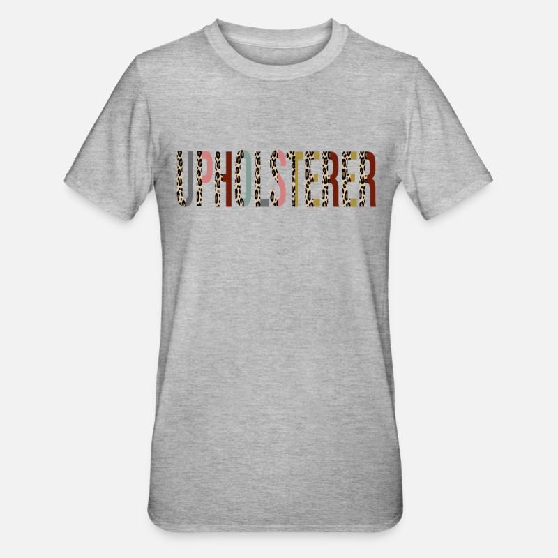 Tapissier - T-shirt polycoton Unisexe - gris chiné