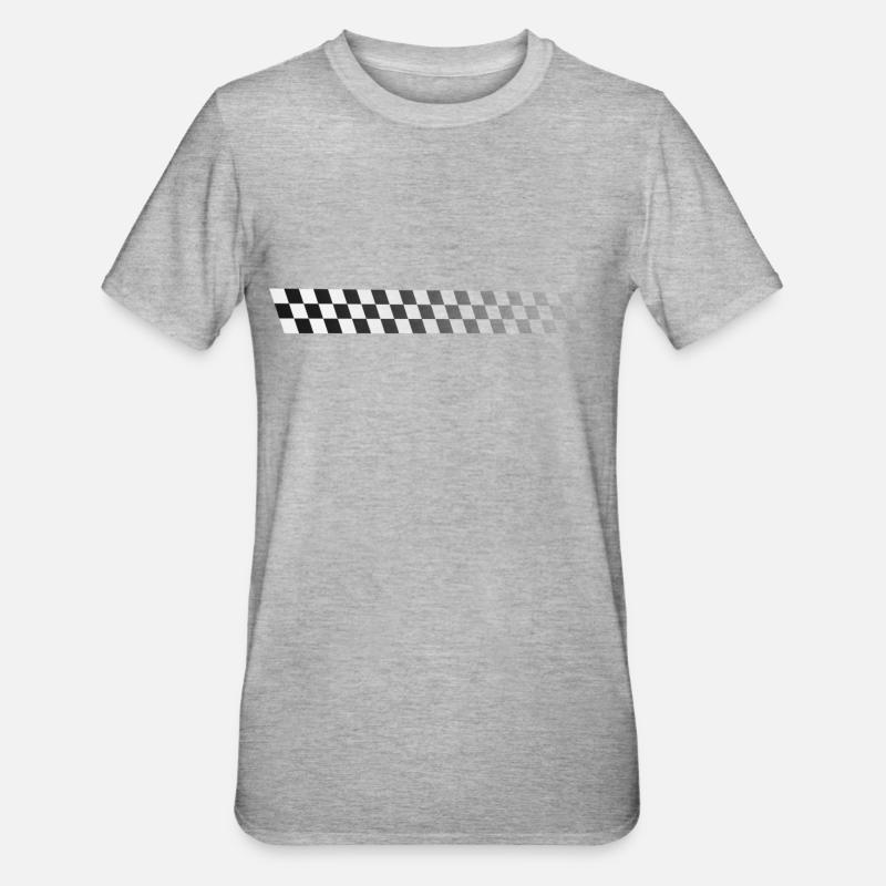 bande de course - T-shirt polycoton Unisexe - gris chiné