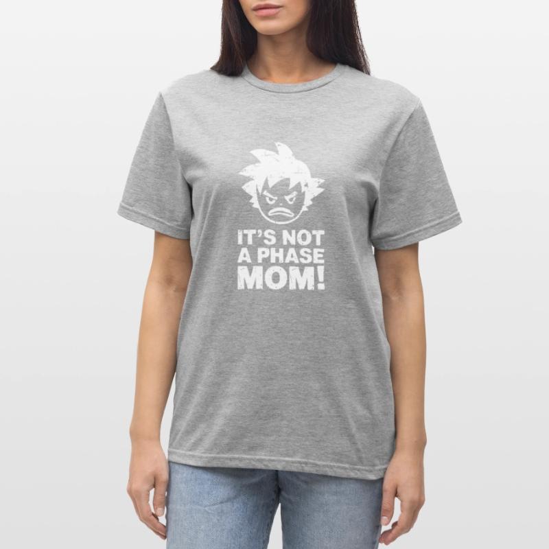 It's not a phase mom! Emo Goth Alternative Unisex Polycotton T-Shirt