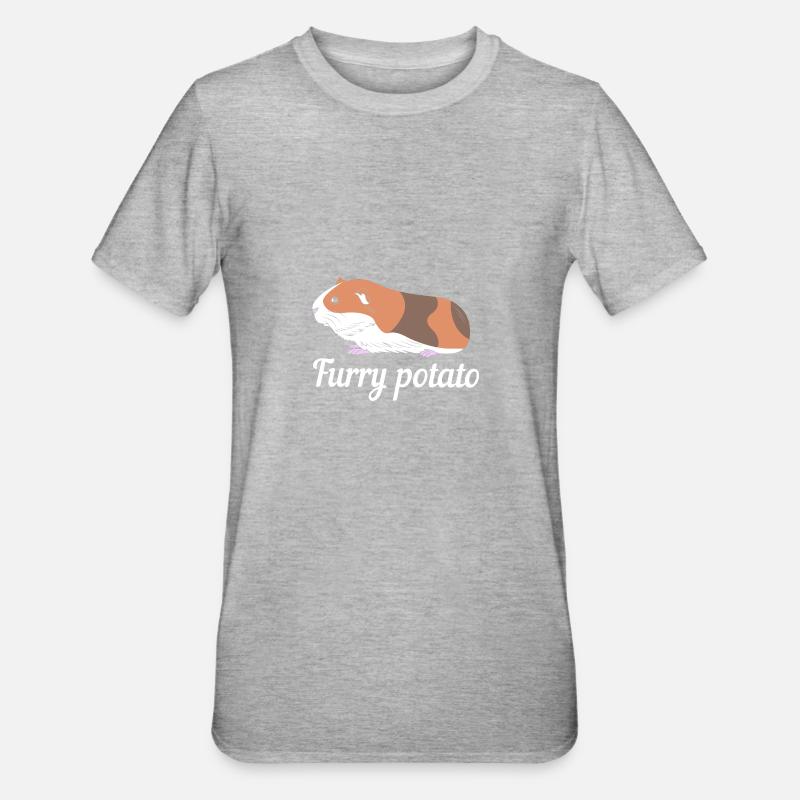 Cobaye - T-shirt polycoton Unisexe - gris chiné