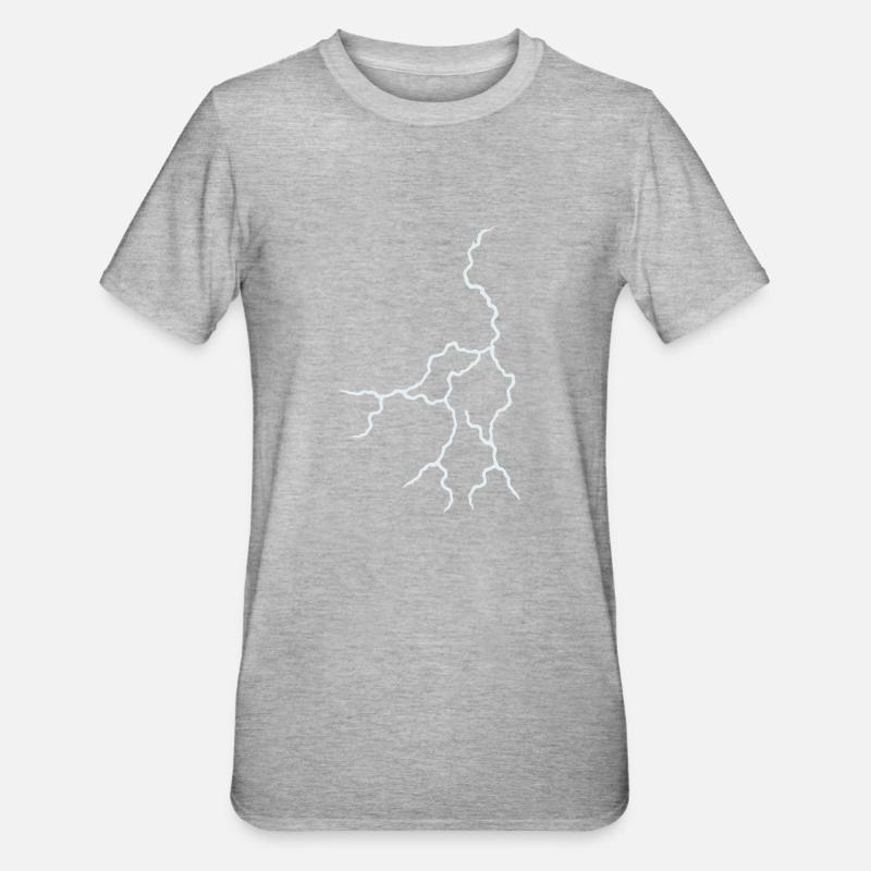 Blitz - Unisex Polycotton T-Shirt - Grau meliert