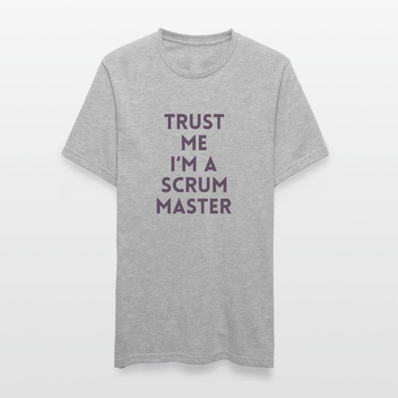 Trust me I'm a scrum master Geschenk Computer Code Unisex Polycotton T-Shirt