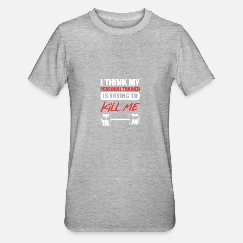 Aptitude - T-shirt polycoton Unisexe - gris chiné