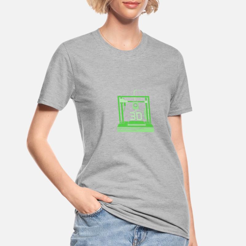 Impression 3D Impression Prototype T-shirt polycoton Unisexe