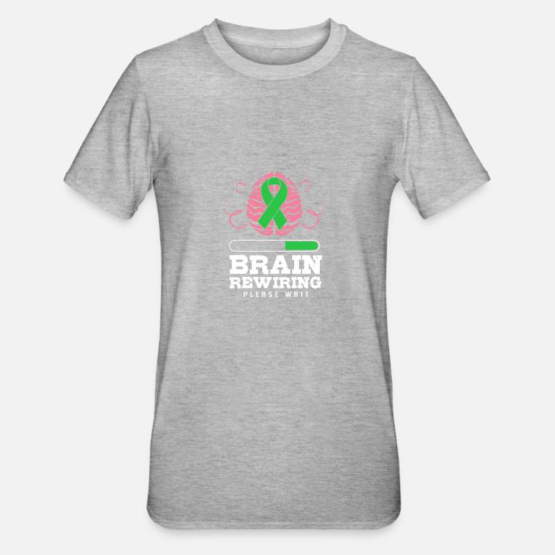 Traumatisme crânien - T-shirt polycoton Unisexe - gris chiné