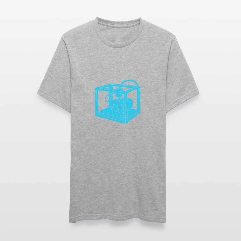 Impression 3D Impression Prototype T-shirt polycoton Unisexe