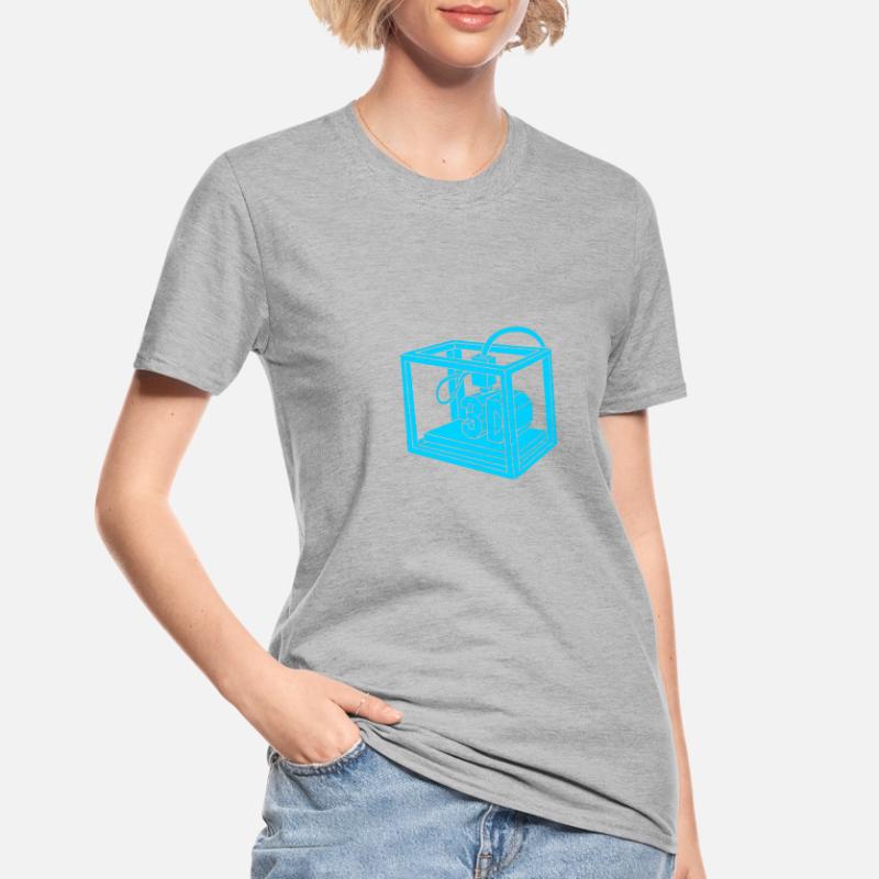 Impression 3D Impression Prototype T-shirt polycoton Unisexe