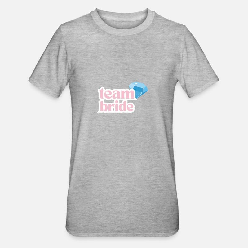 L’équipe Bride - T-shirt polycoton Unisexe - gris chiné